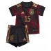 Tyskland Niklas Sule #15 Bortedraktsett Barn VM 2022 Kortermet (+ Korte bukser)